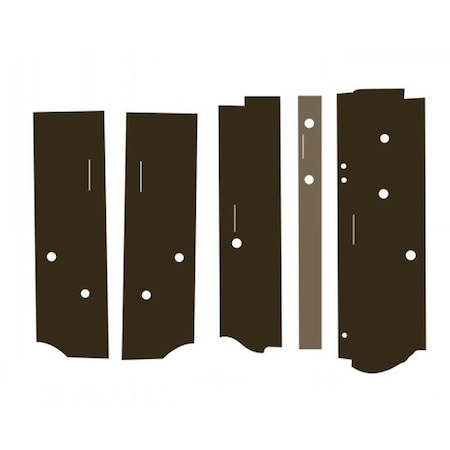 Aftermarket AMJDU50CPK Corner Post Kit, Brown AMJDU50CPK-ABL